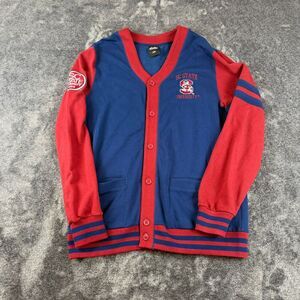 Big Boy HeadGear SC State University Patch Embroidered Cardigan Men's L Red